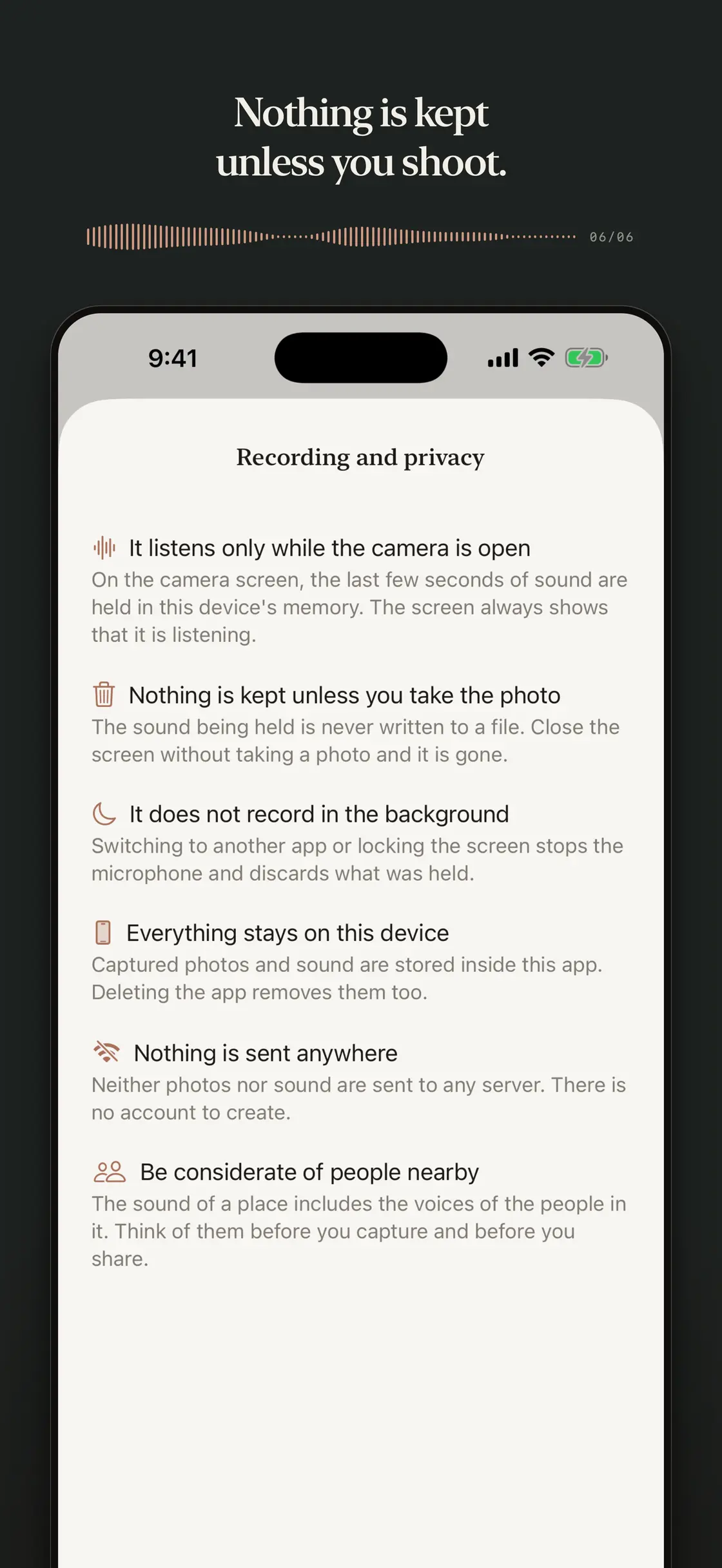 Nagori – Photos That Sound screenshot 6 of 6