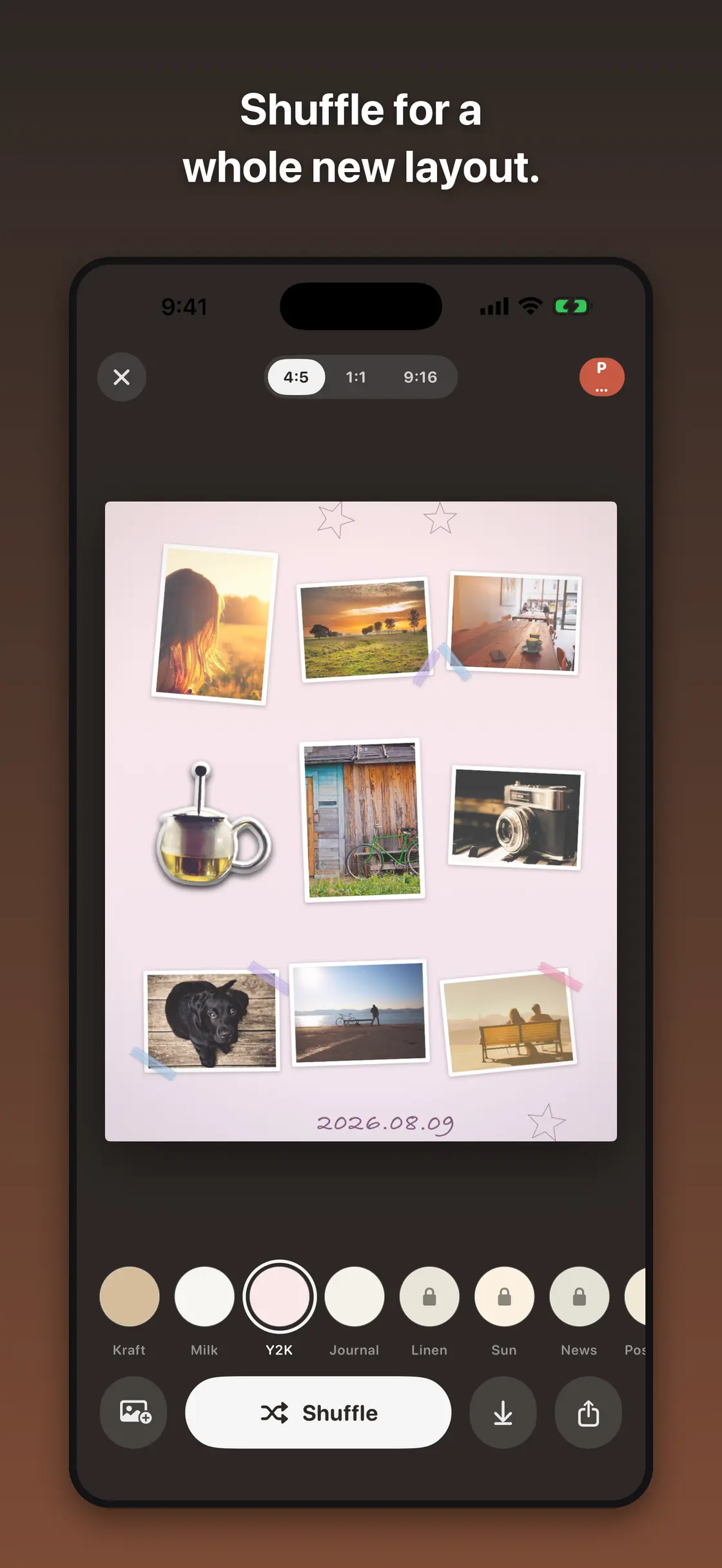 Paperie — Photo Dump Collage screenshot 2 of 5